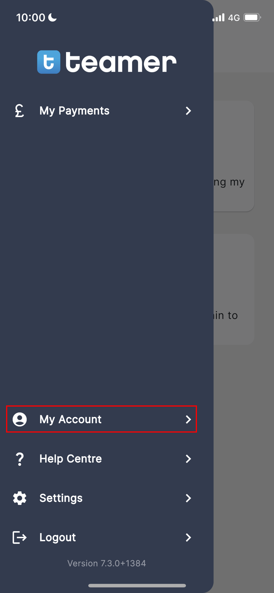 MANAGE YOUR ACCOUNT HELP CENTER visual data 5